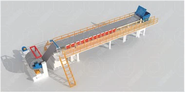 Máquina formadora de láminas de flujo